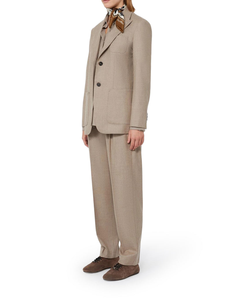 CASHMERE FOULÉ PANTS