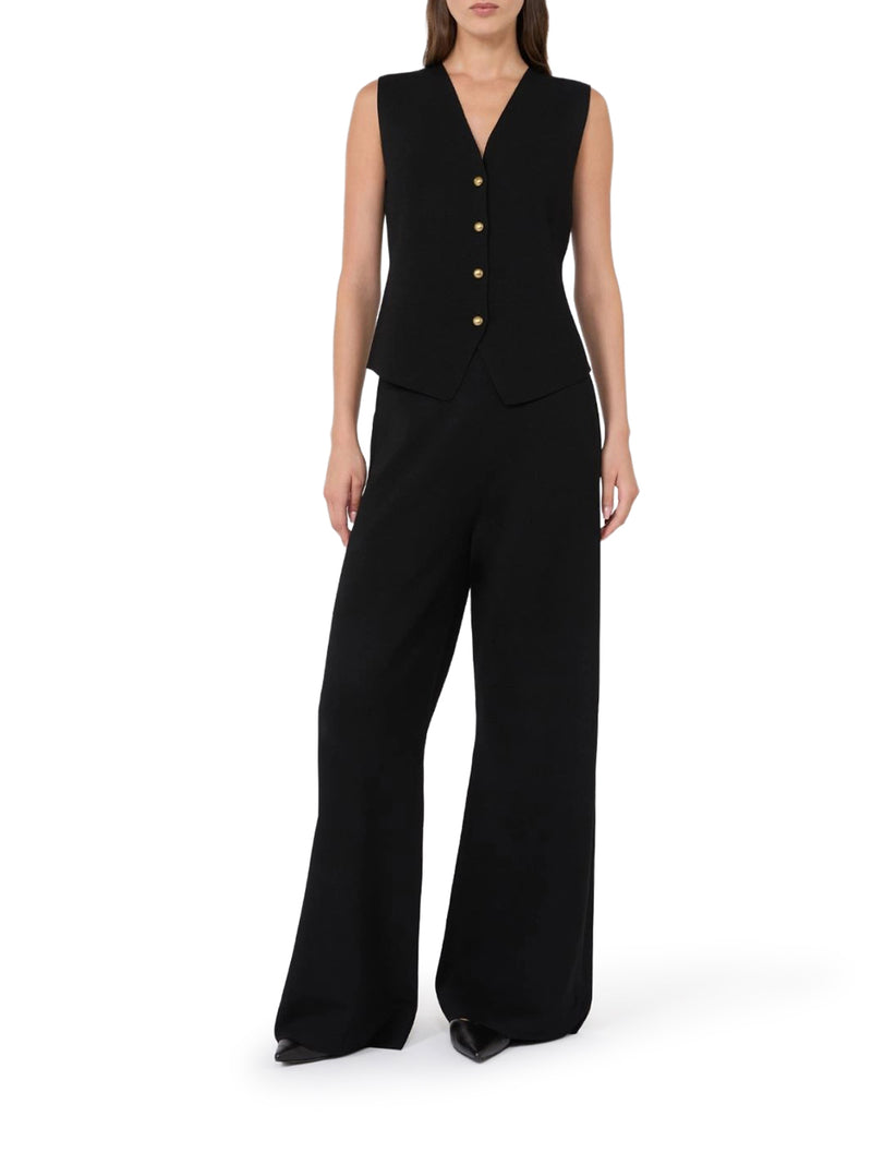 VISCOSE CREPE TROUSERS