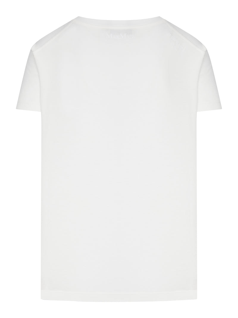 COTTON AND MODAL JERSEY T-SHIRT