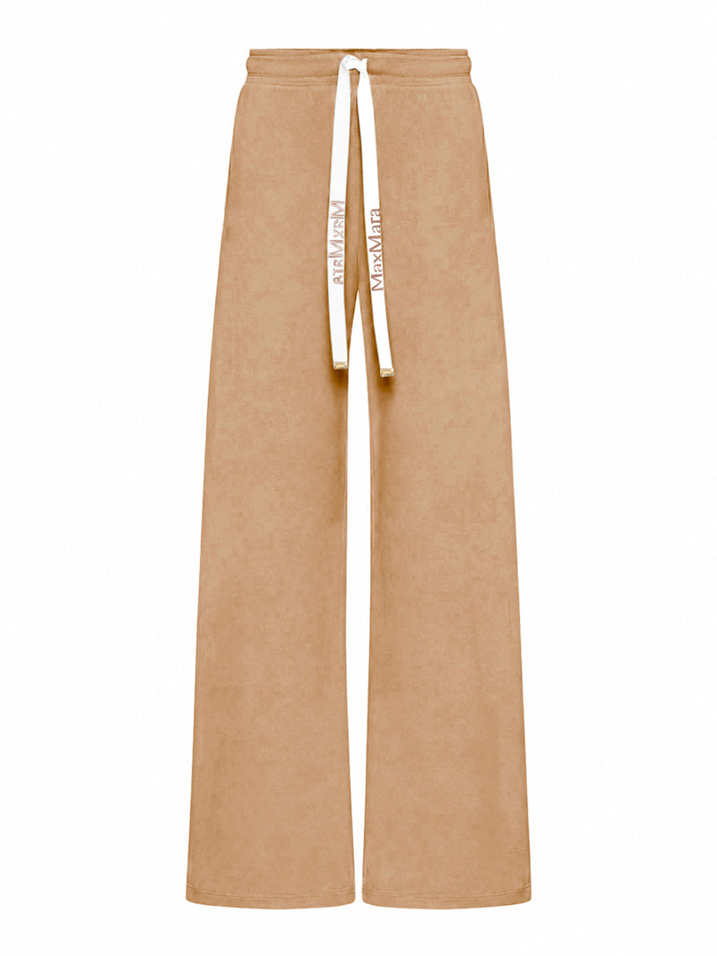 WIDE TROUSERS IN DOUBLE JERSEY