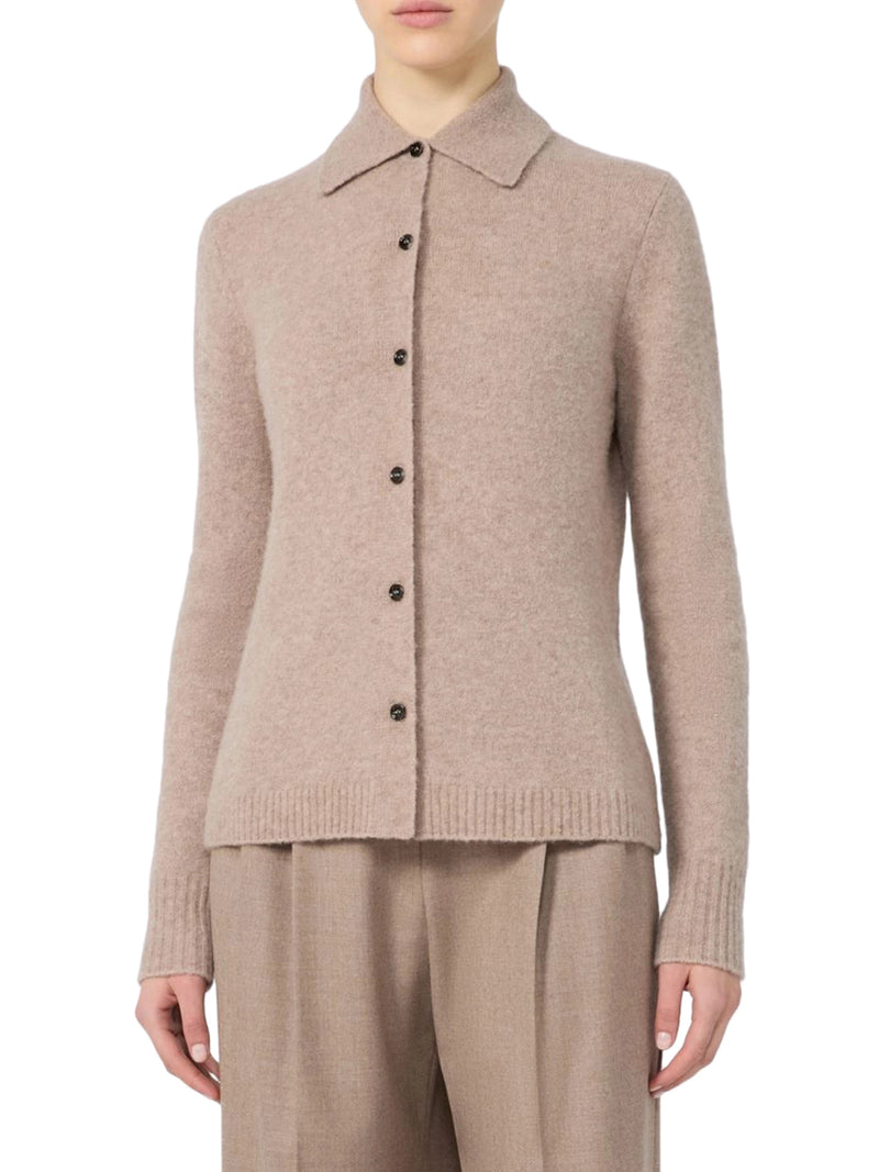 COLLARED CARDIGAN