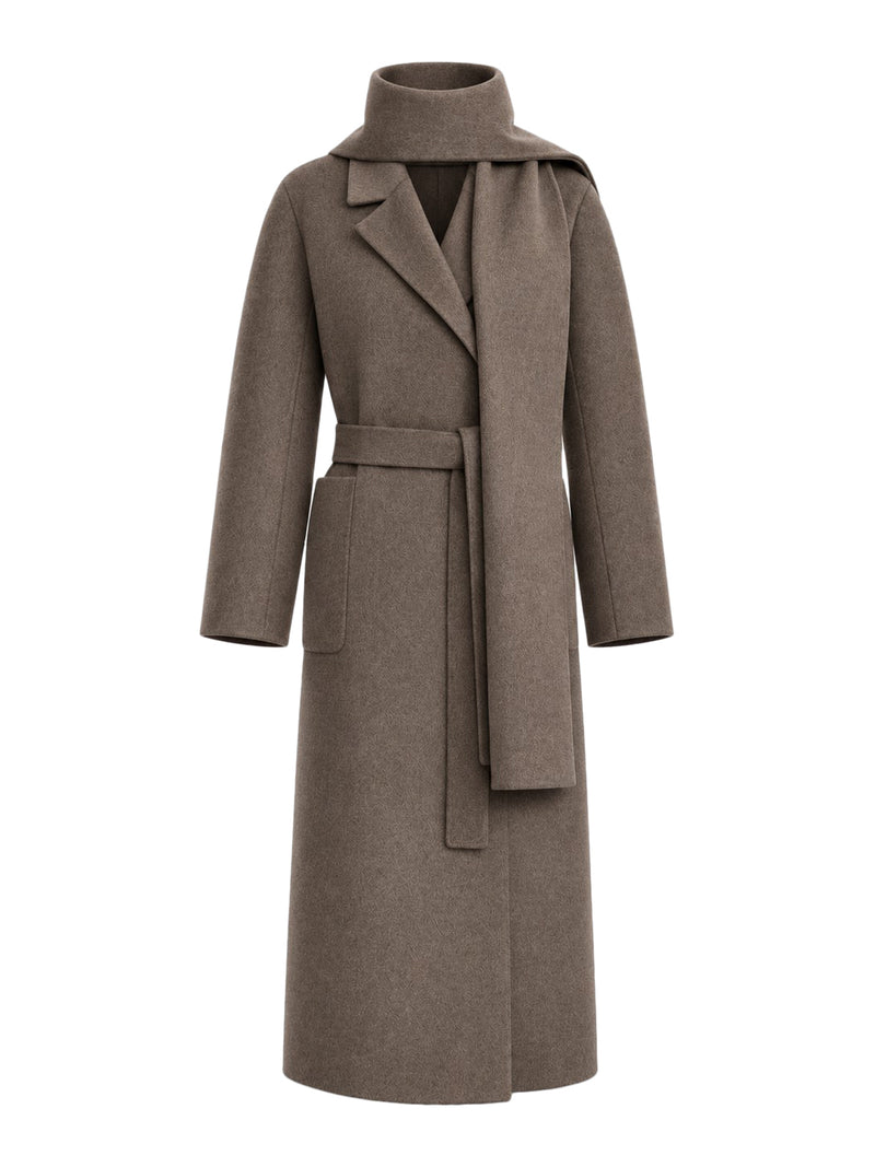 LONG DOUBLE WOOL COAT
