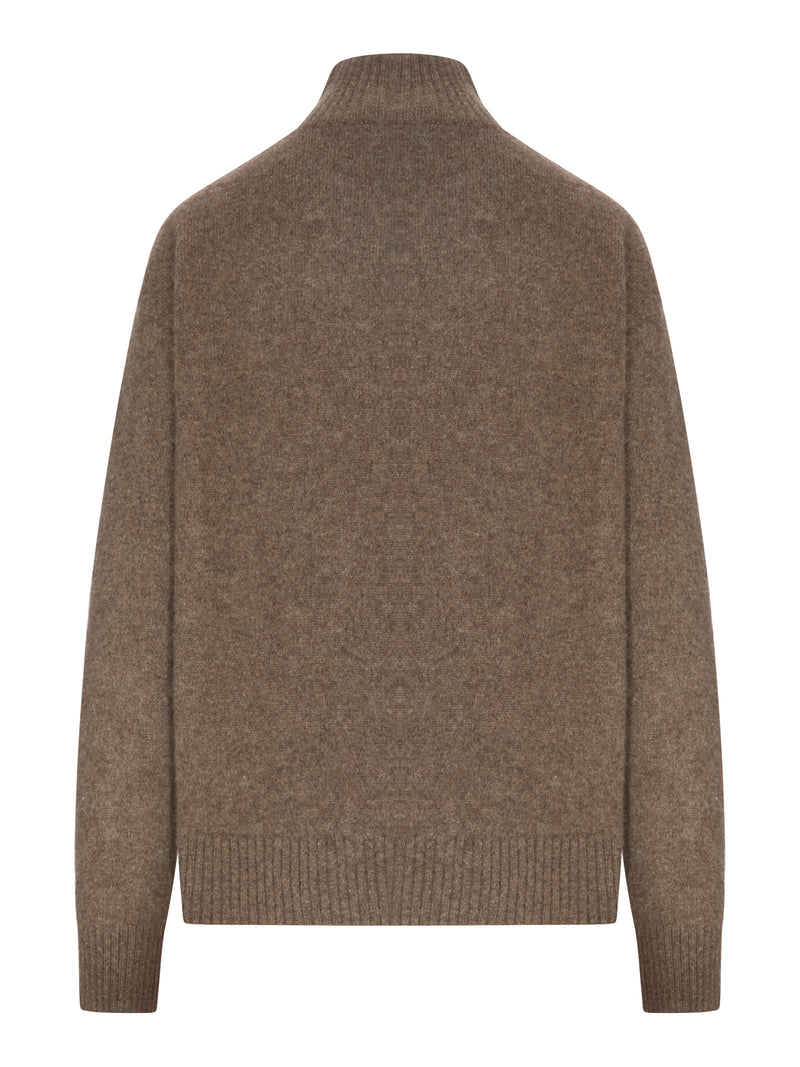 HIGH-NECK SWEATER