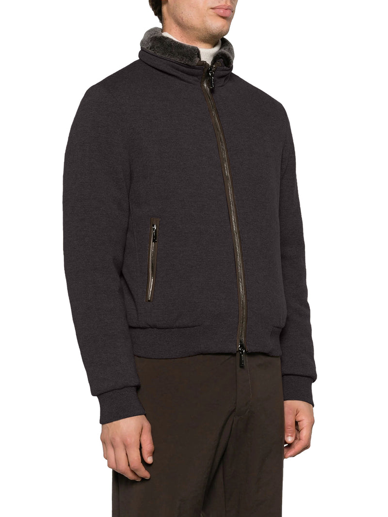 BEAUTIFUL CASHMERE AND SILK BOMBER JACKETS