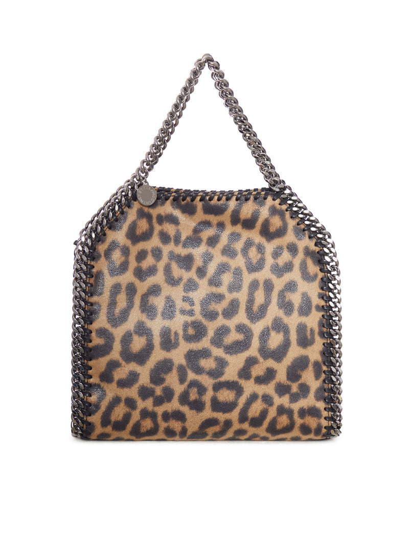 LEOPARD-PRINT MINI FALABELLA BAG