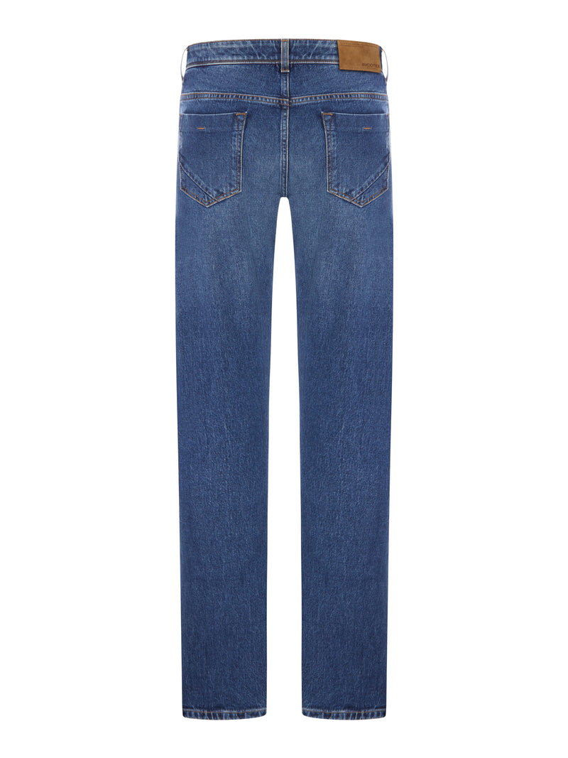 STRAIGHT LEG DENIM JEANS