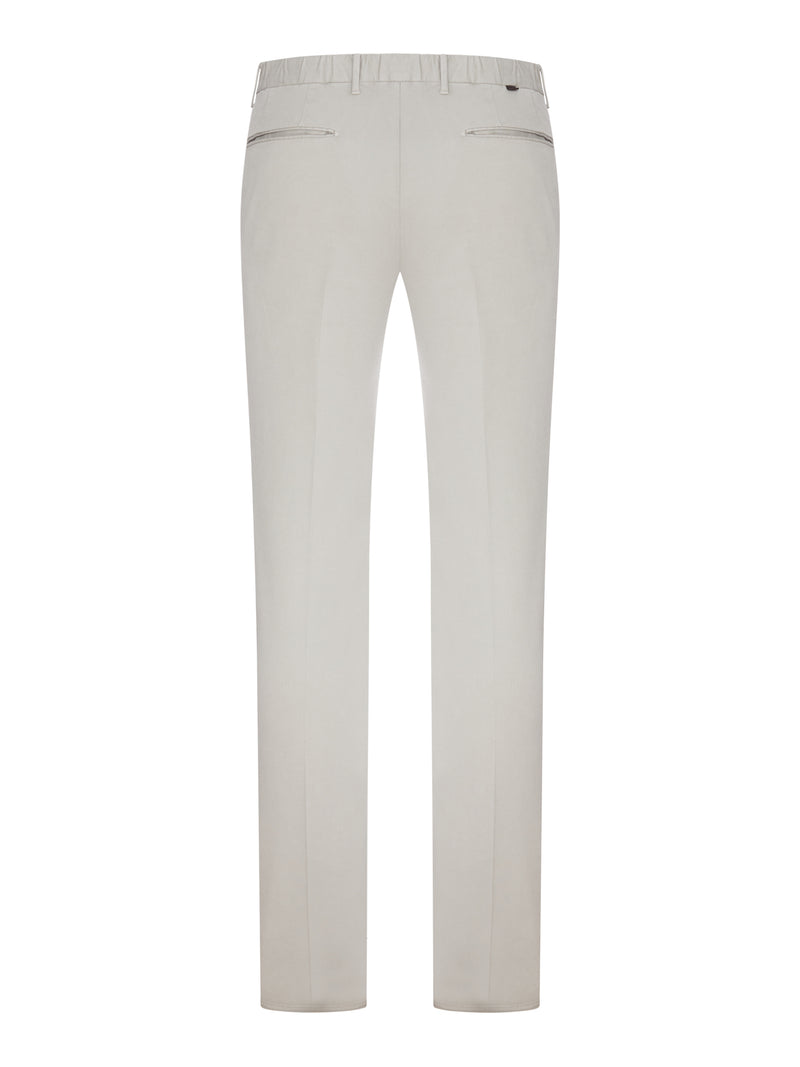 TAILORED COTTON TROUSERS