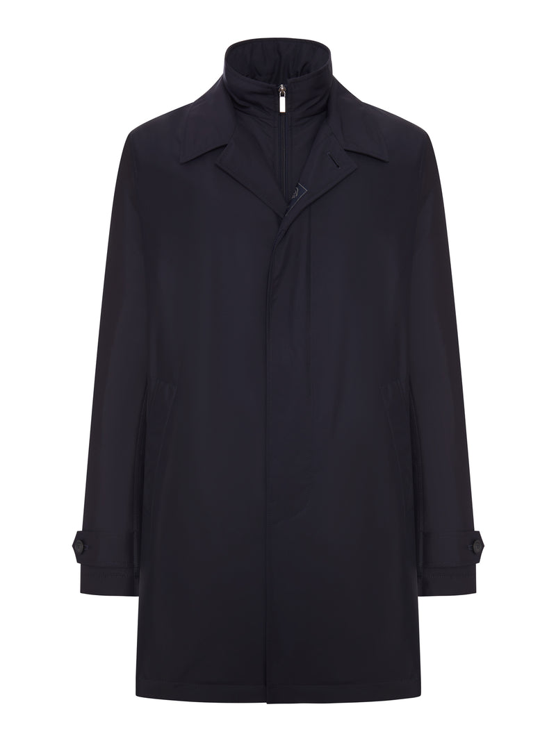 TECHNICAL POPLIN MORNING COAT