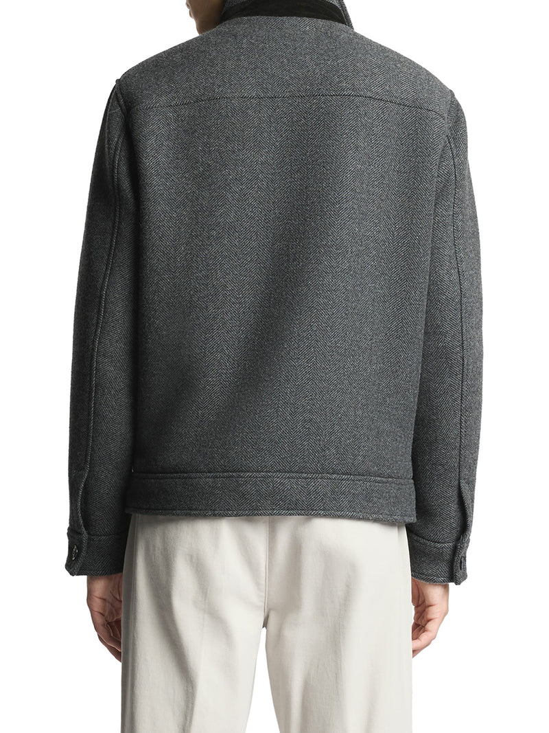 WOOL BOMBER JACKET