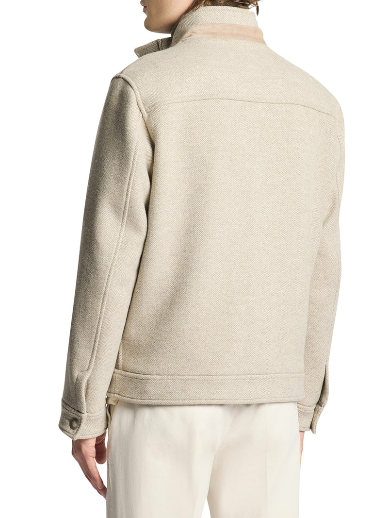 WOOL BOMBER JACKET