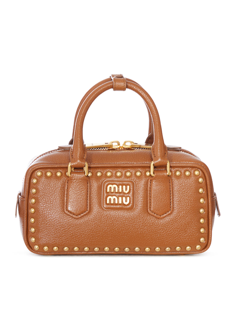 ARCADIE BAG WITH GOLD STUDS
