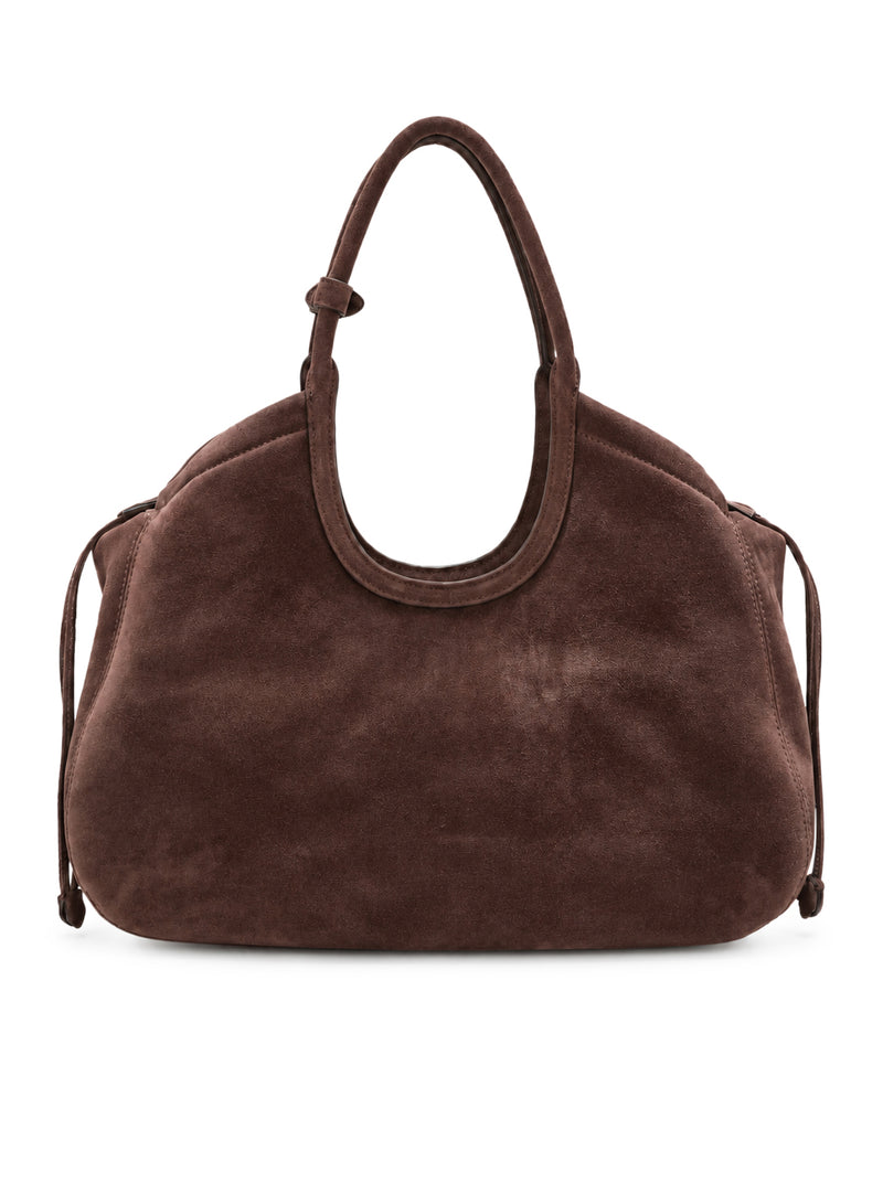IVY SUEDE SHOPPING BAG