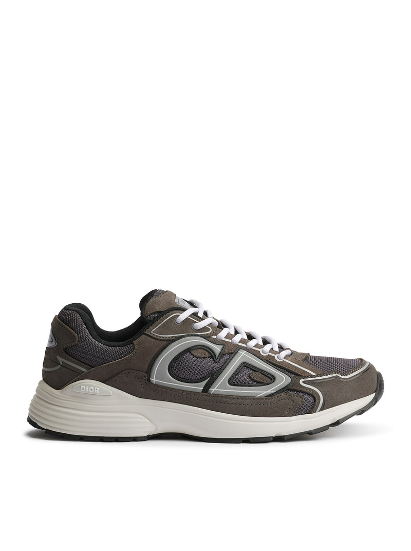 B30 COUNTDOWN SNEAKERS IN CALFSKIN SUEDE AND TECHNICAL MESH