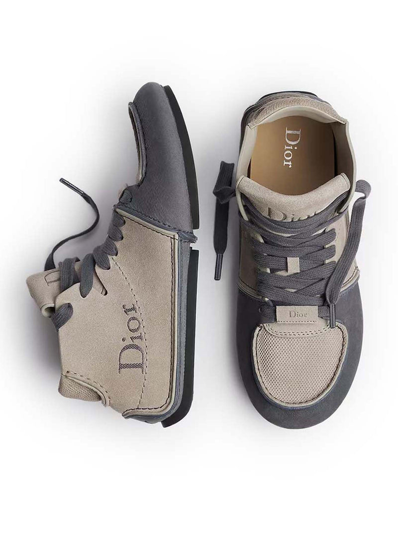 DIOR ROADIE LACE-UP BOOT IN SUEDE