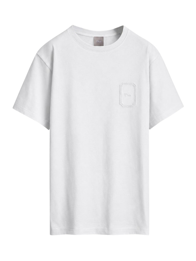 DIOR MÉDAILLON T-SHIRT IN COTTON JERSEY