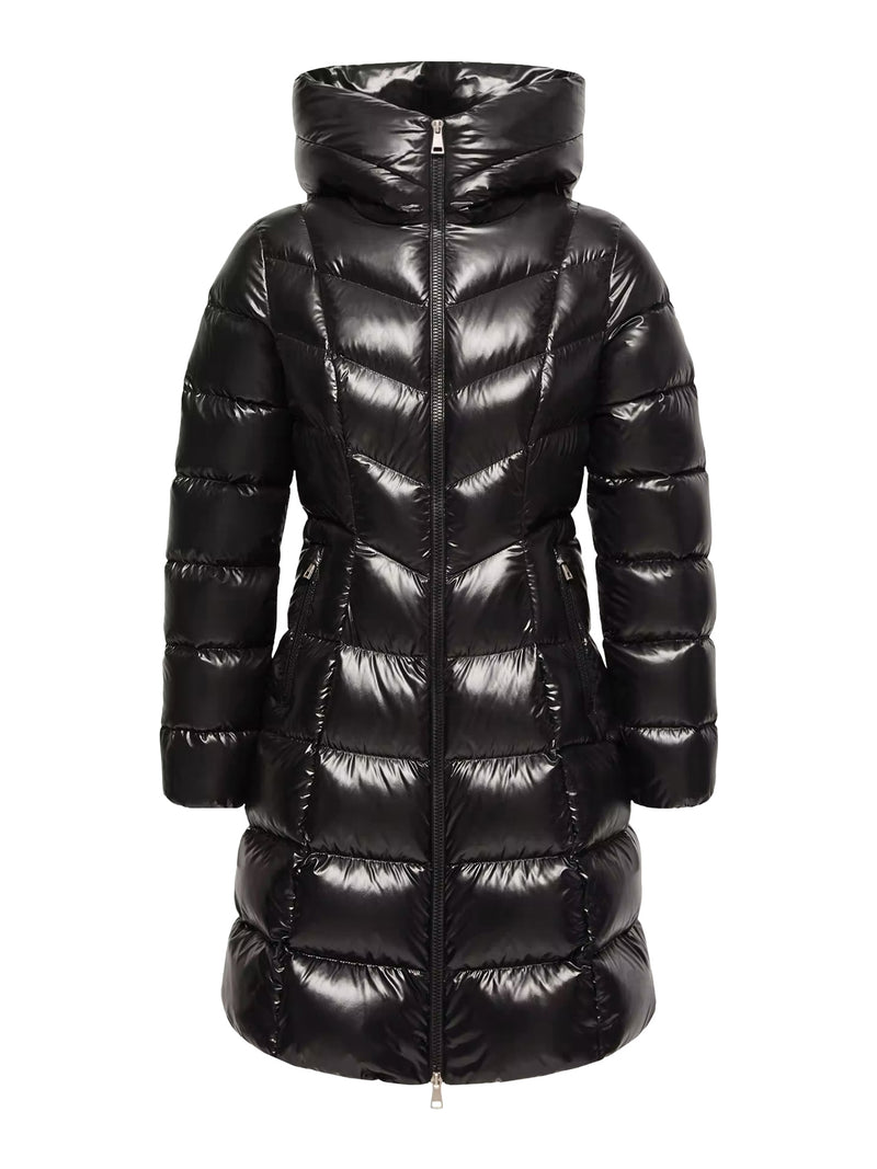 MARUSSE HOODED MIDI PUFFER COAT