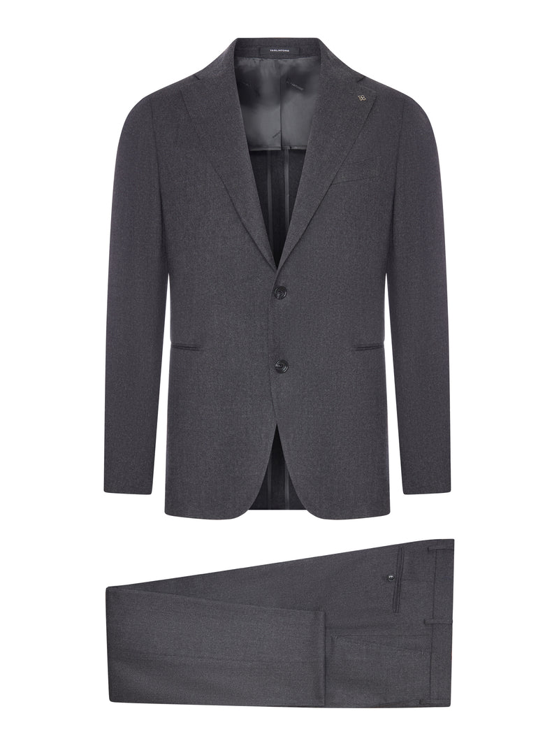 TAILORED WOOL AND SILK BLEND SUIT
