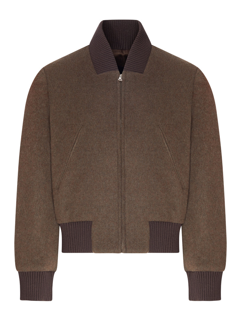 CLARA WOOL BOMBER JACKET