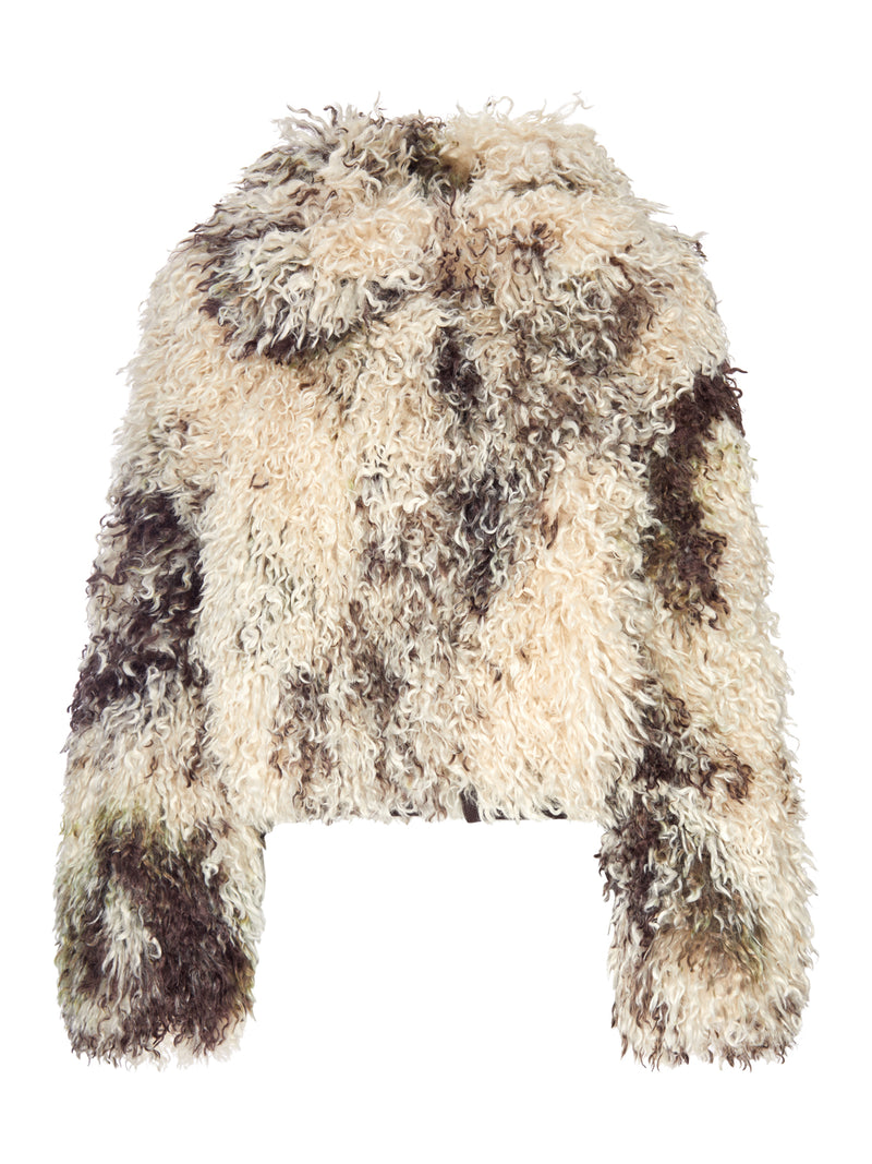 LILLY SHEARLING-EFFECT JACKET