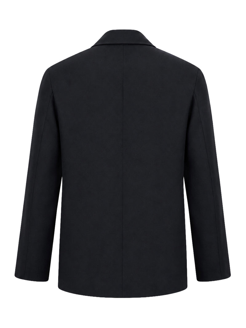 GIORGIO`S VIRGIN WOOL CREPE BLAZER