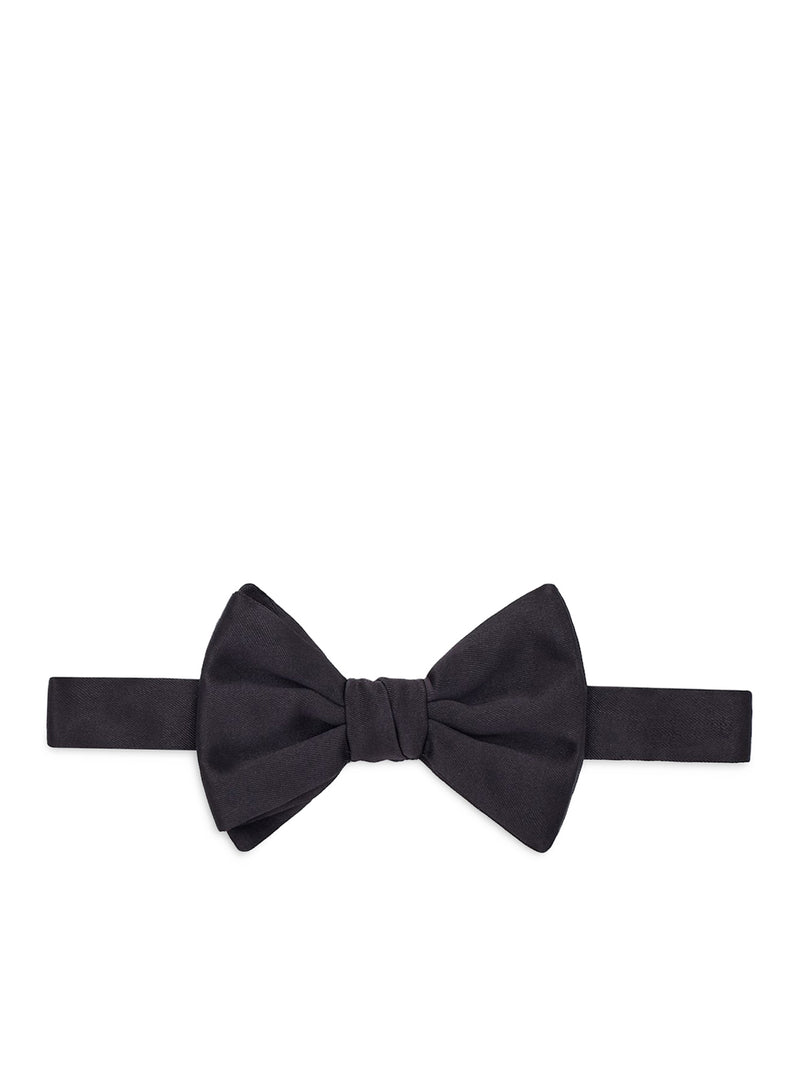 PURE SILK SELF-TIE BOW TIE