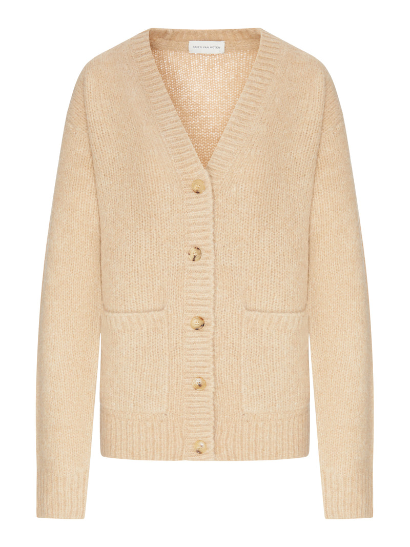 WOOL KNIT CARDIGAN