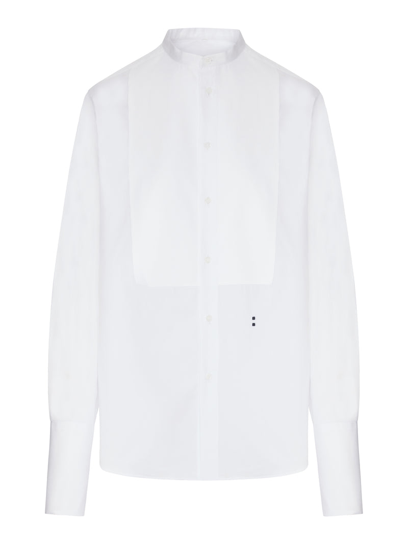 WHITE POPLIN SHIRT