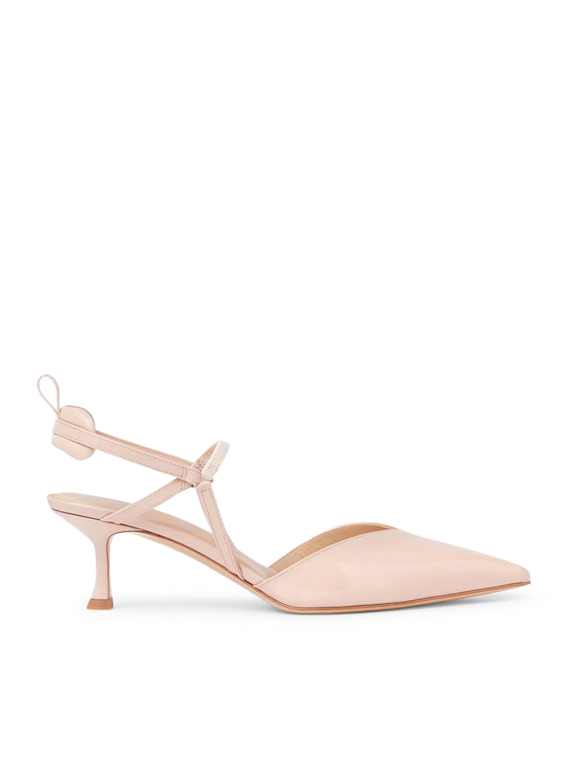 VERY COLIBRÌ SLINGBACK WITH MEDIUM HEEL IN PATENT LEATHER