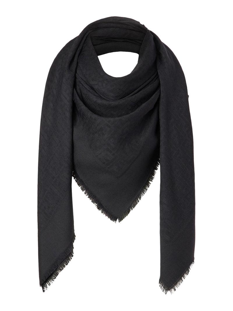 WOOL, SILK AND CASHMERE SHAWL