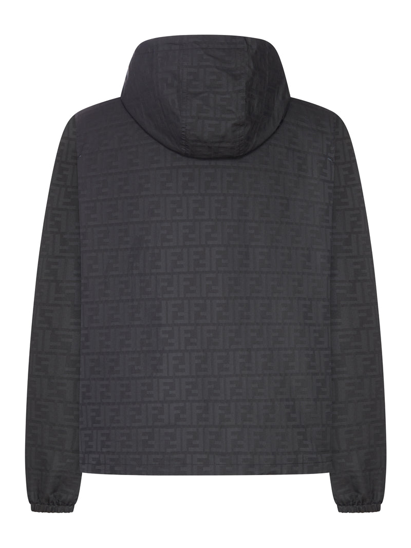 NYLON BLOUSON WITH FF MOTIF