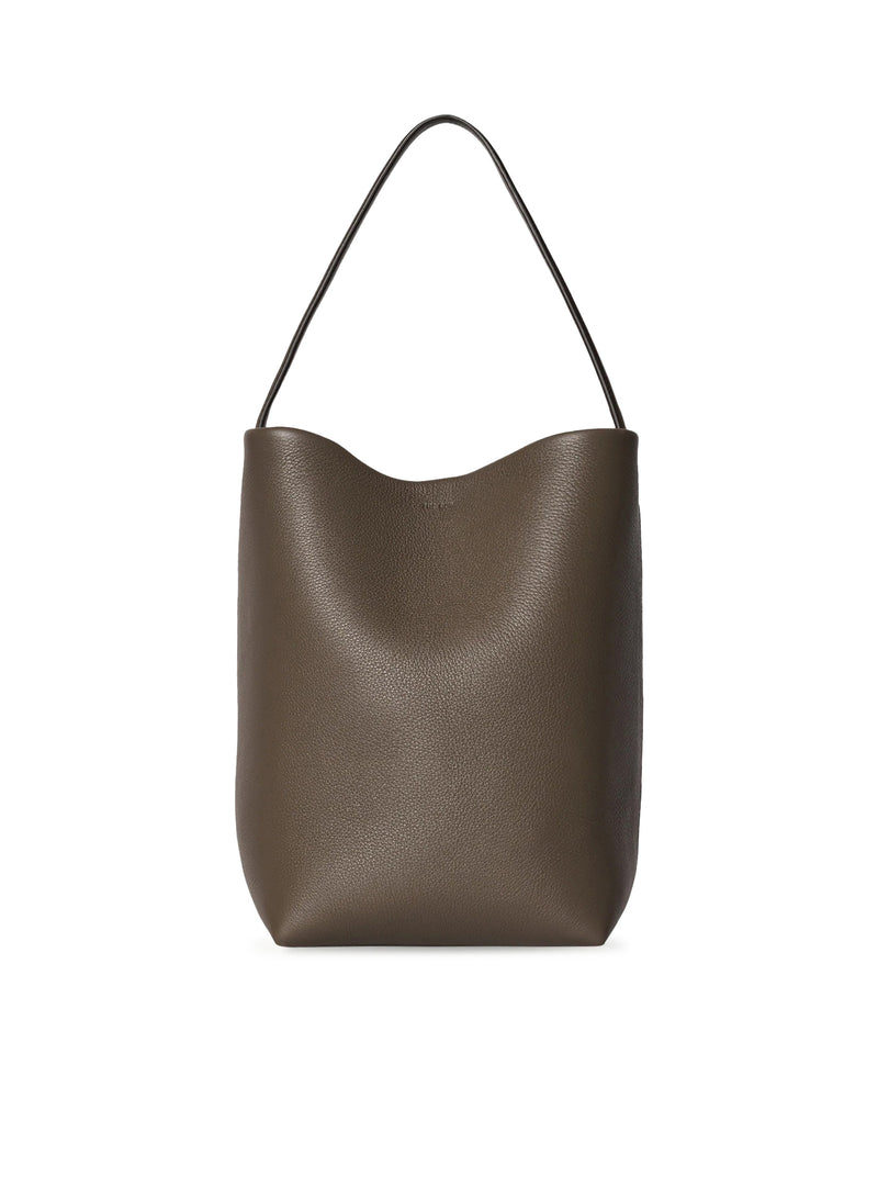 MEDIUM N/S PARK LEATHER TOTE BAG