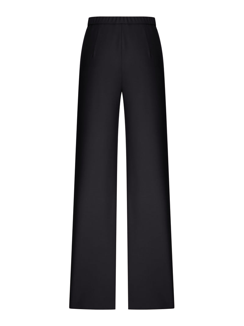 WOOL DRAWSTRING TROUSERS