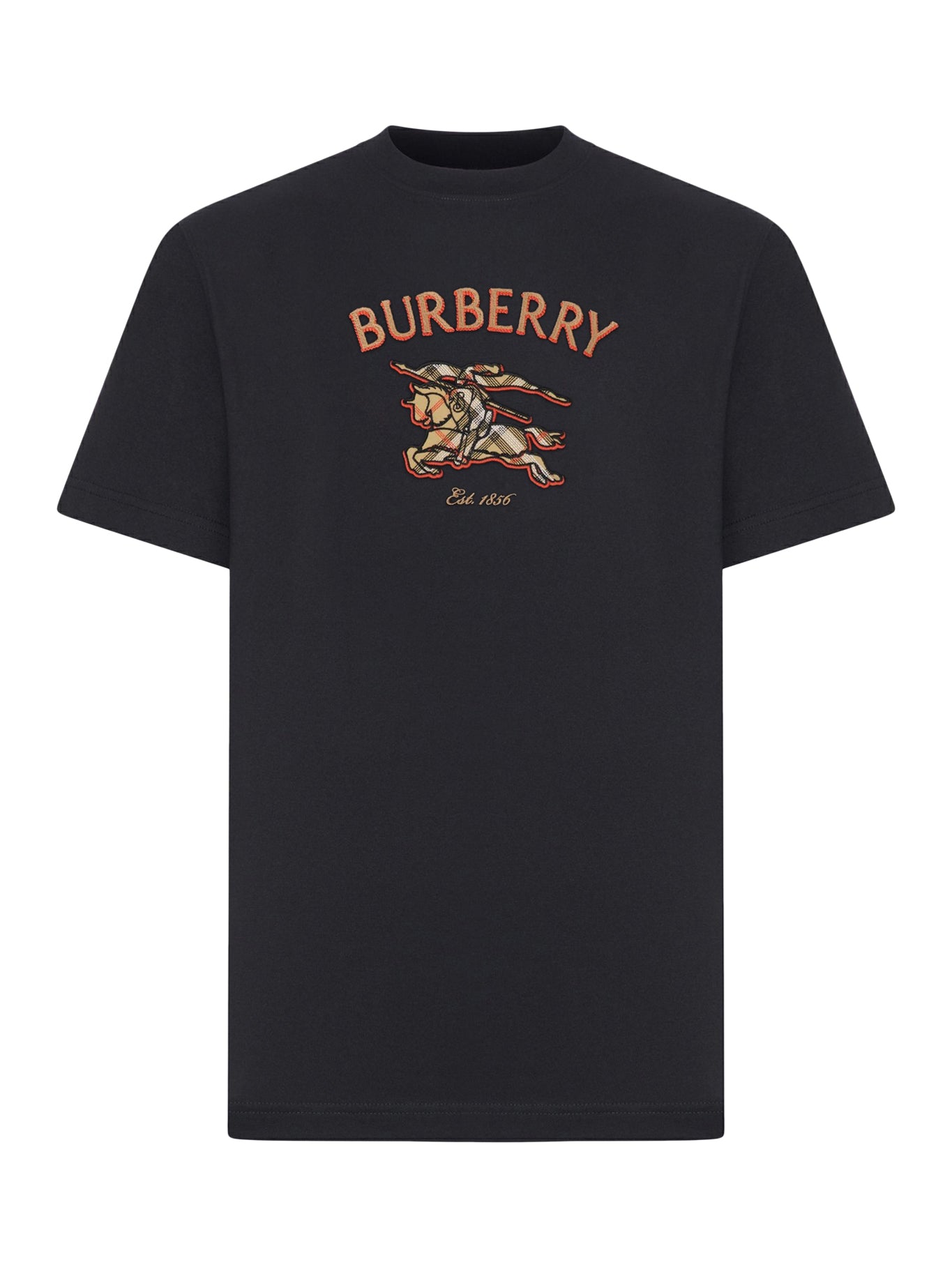 COTTON T-SHIRT WITH FRONT LOGO – Suit Negozi Row