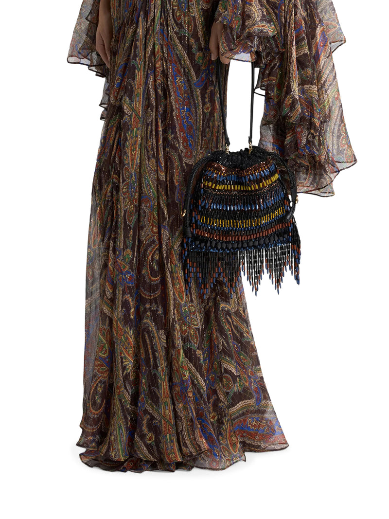 SMALL KALISPERA BAG WITH SEQUINS AND BEADS