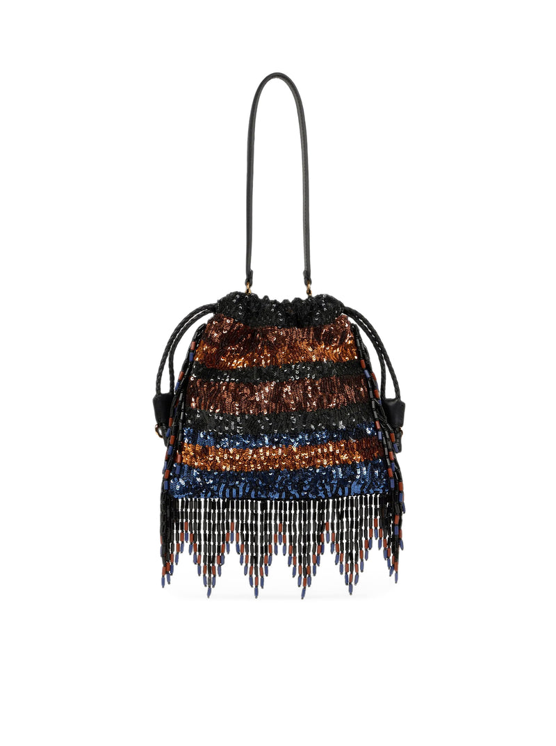 SMALL KALISPERA BAG WITH SEQUINS AND BEADS