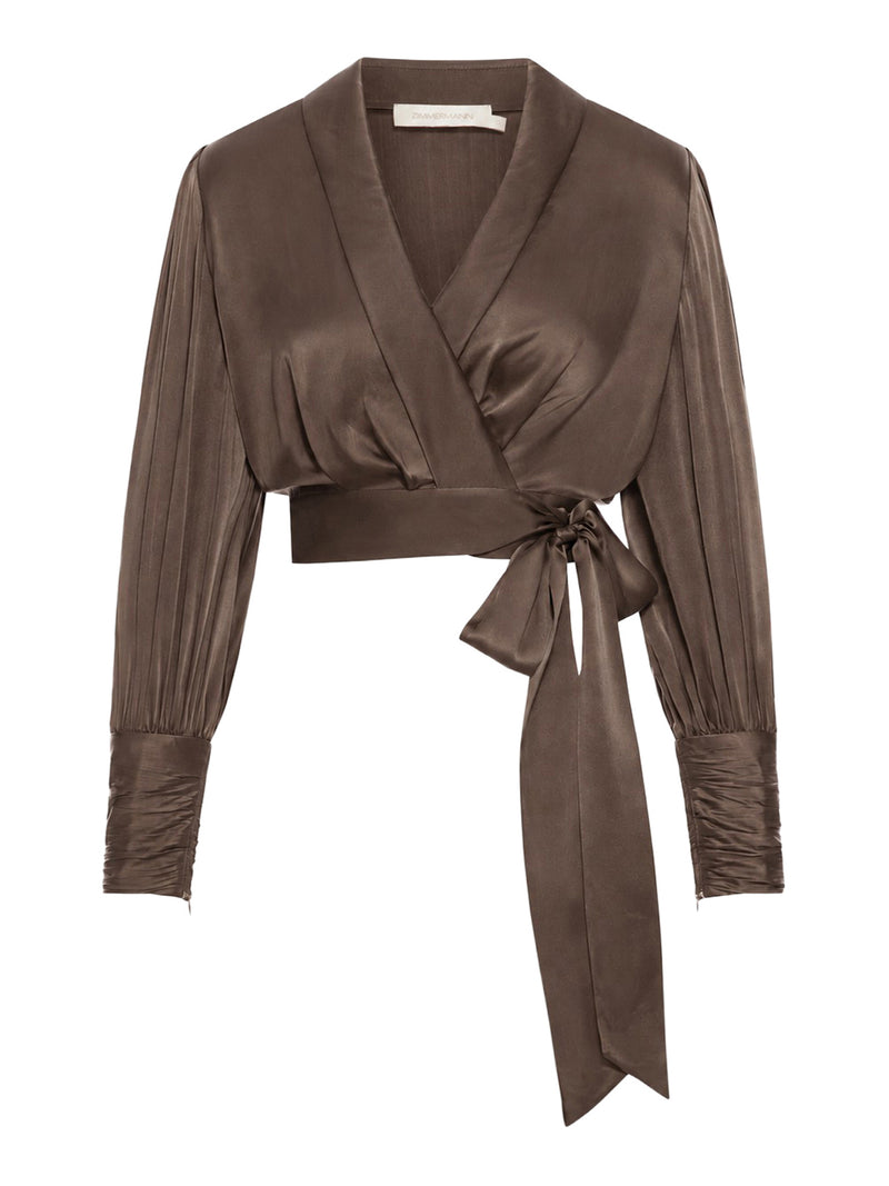 WRAP BLOUSE