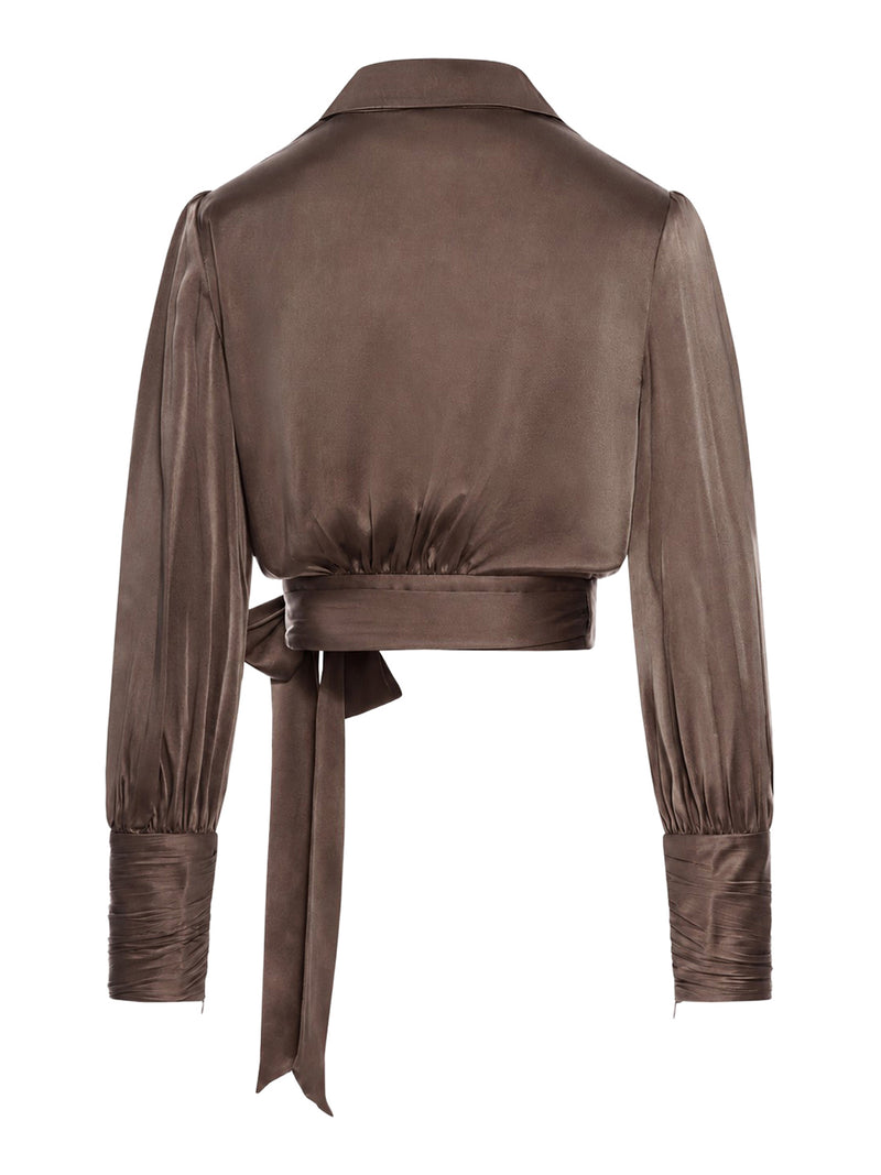 WRAP BLOUSE