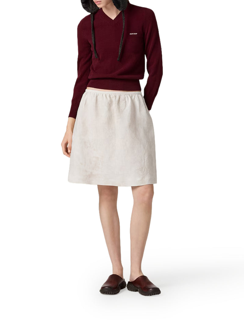 V-NECK WOOL SWEATER
