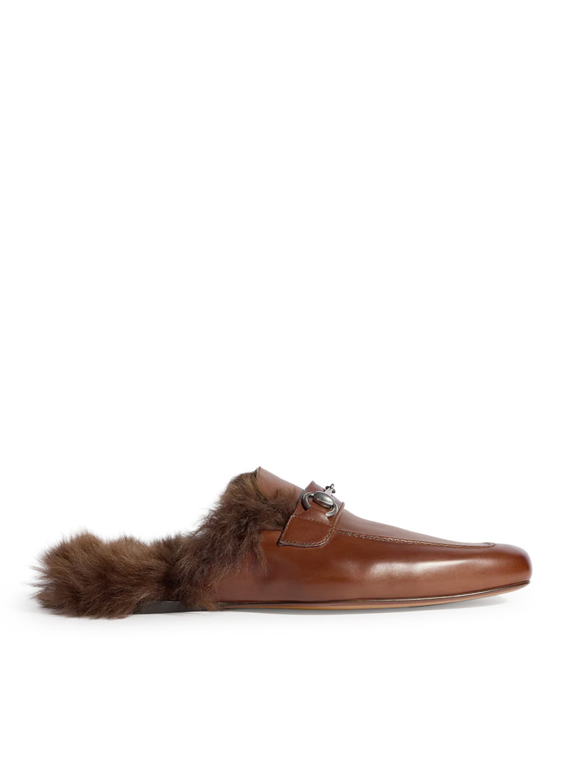 MEN`S SLIPPER WITH HORSEBIT DETAIL