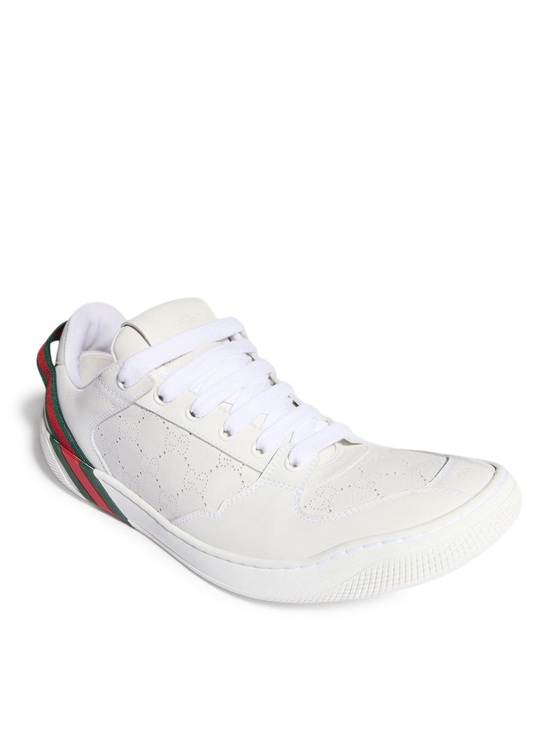 WHITE SCREENER SNEAKERS
