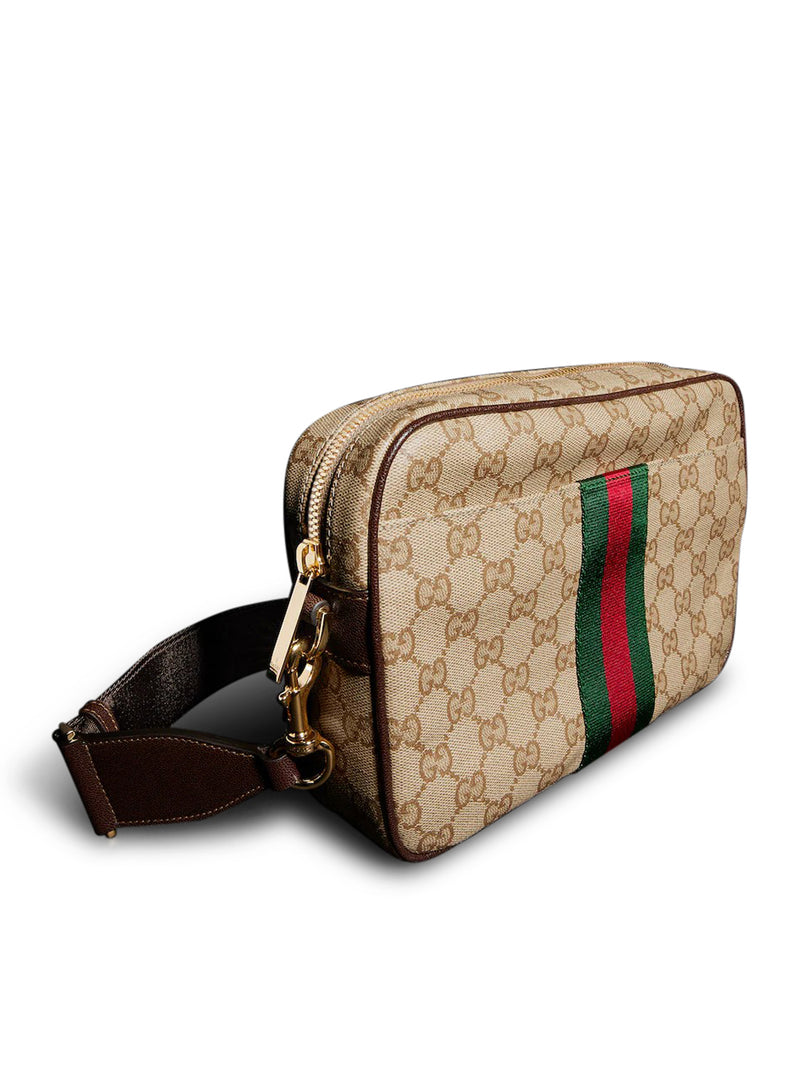 SMALL SHOULDER BAG WITH WEB