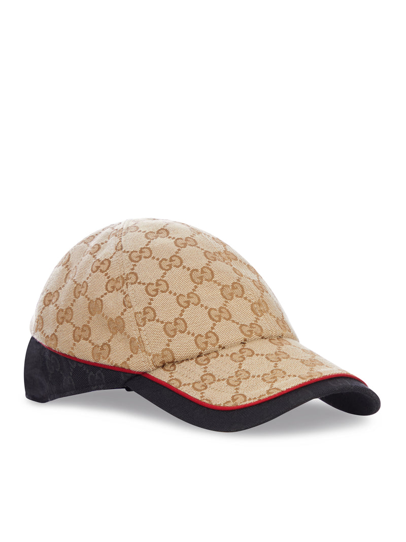 GG COTTON FABRIC BASEBALL CAP