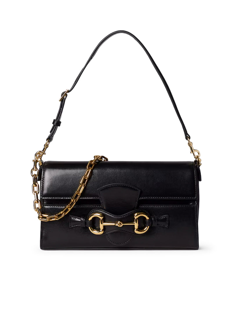 NARROW HORSEBIT SHOULDER BAG MEDIUM SIZE