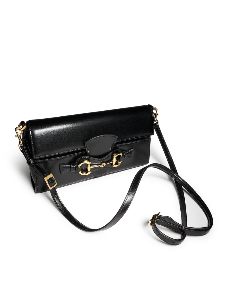 NARROW HORSEBIT SHOULDER BAG MEDIUM SIZE