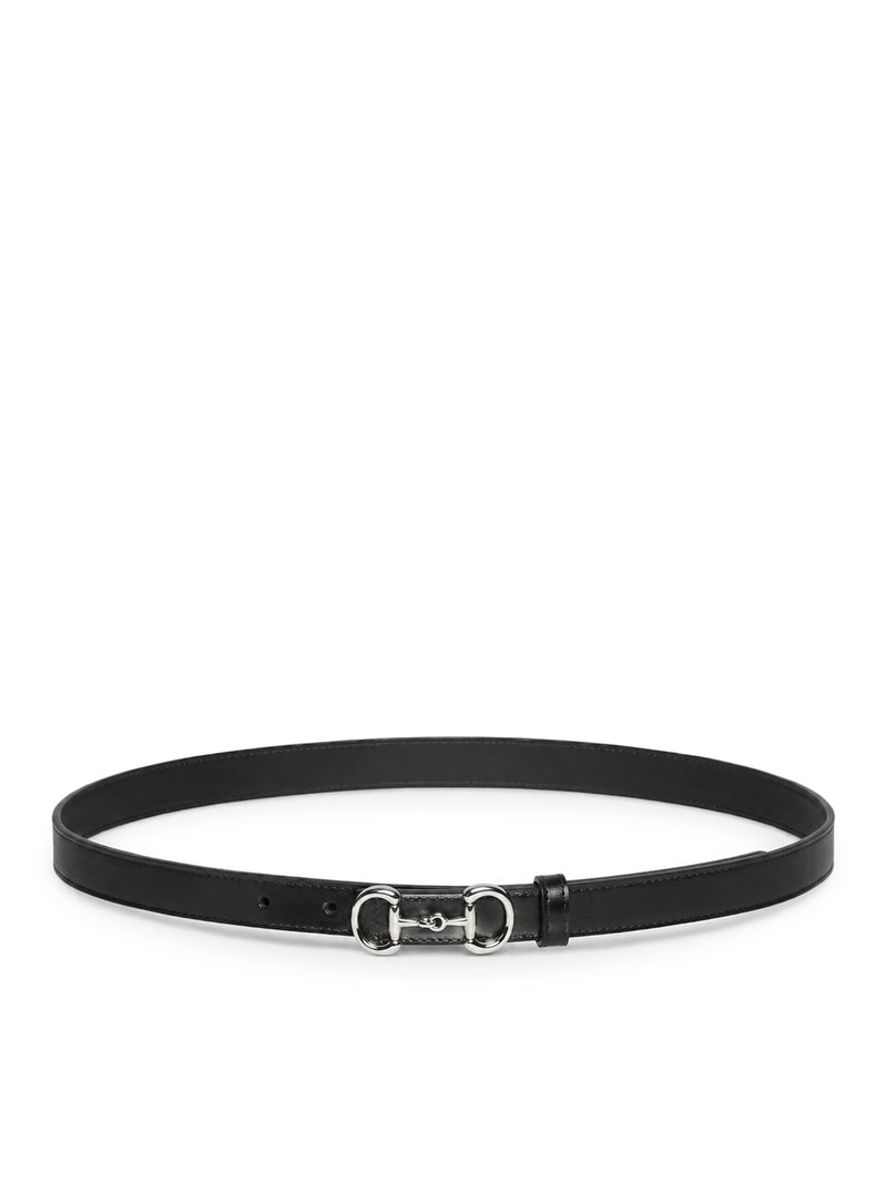 SLIM BELT WITH HORSEBIT BUCKLE
