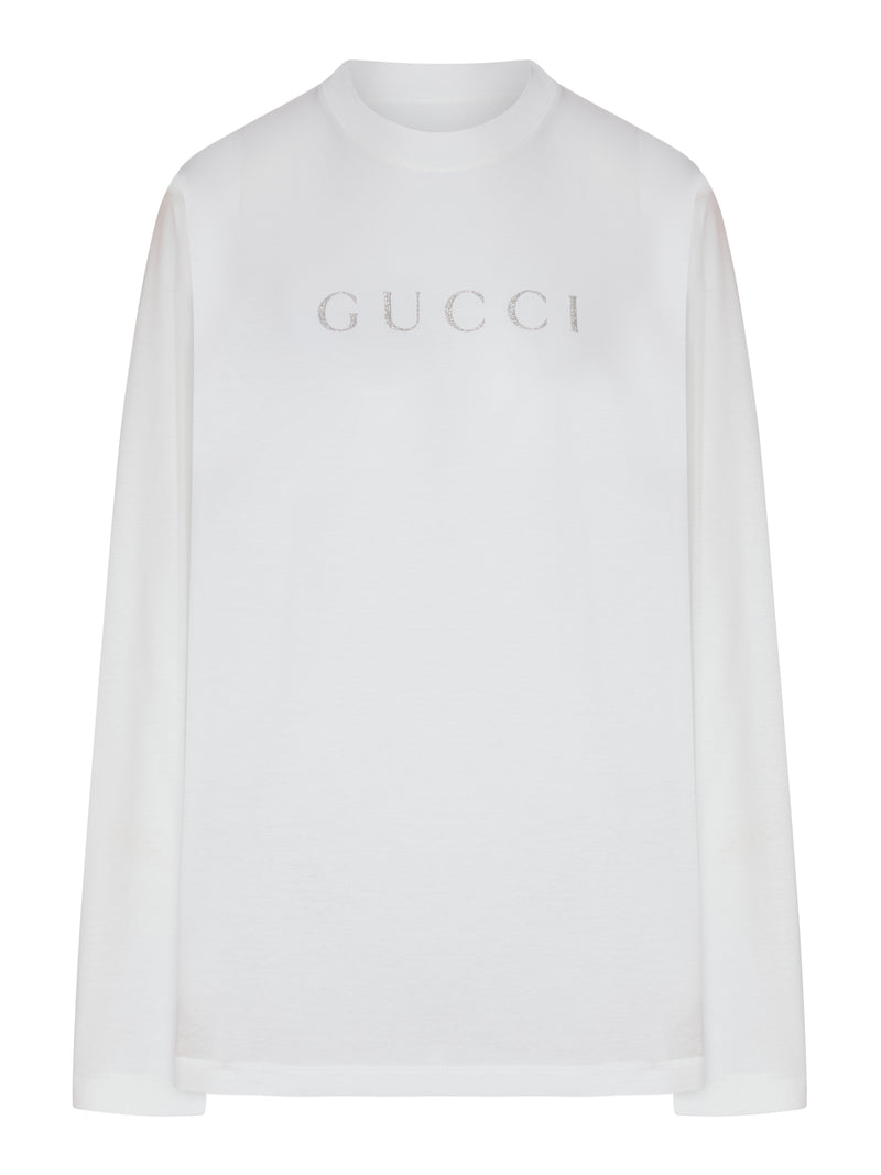 PRINTED COTTON JERSEY T-SHIRT