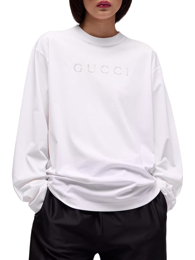 PRINTED COTTON JERSEY T-SHIRT