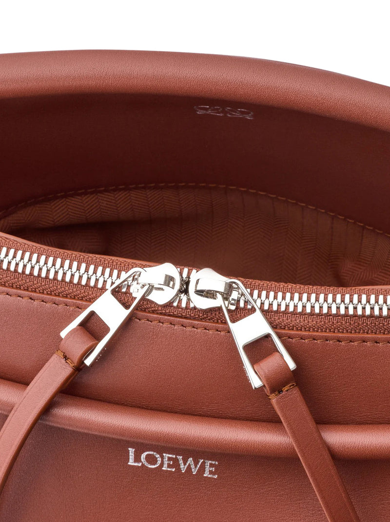 SMALL LEATHER WHISKER BAG