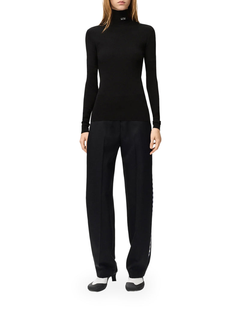 LIGHTWEIGHT RIBBED VISCOSE-BLEND TOP