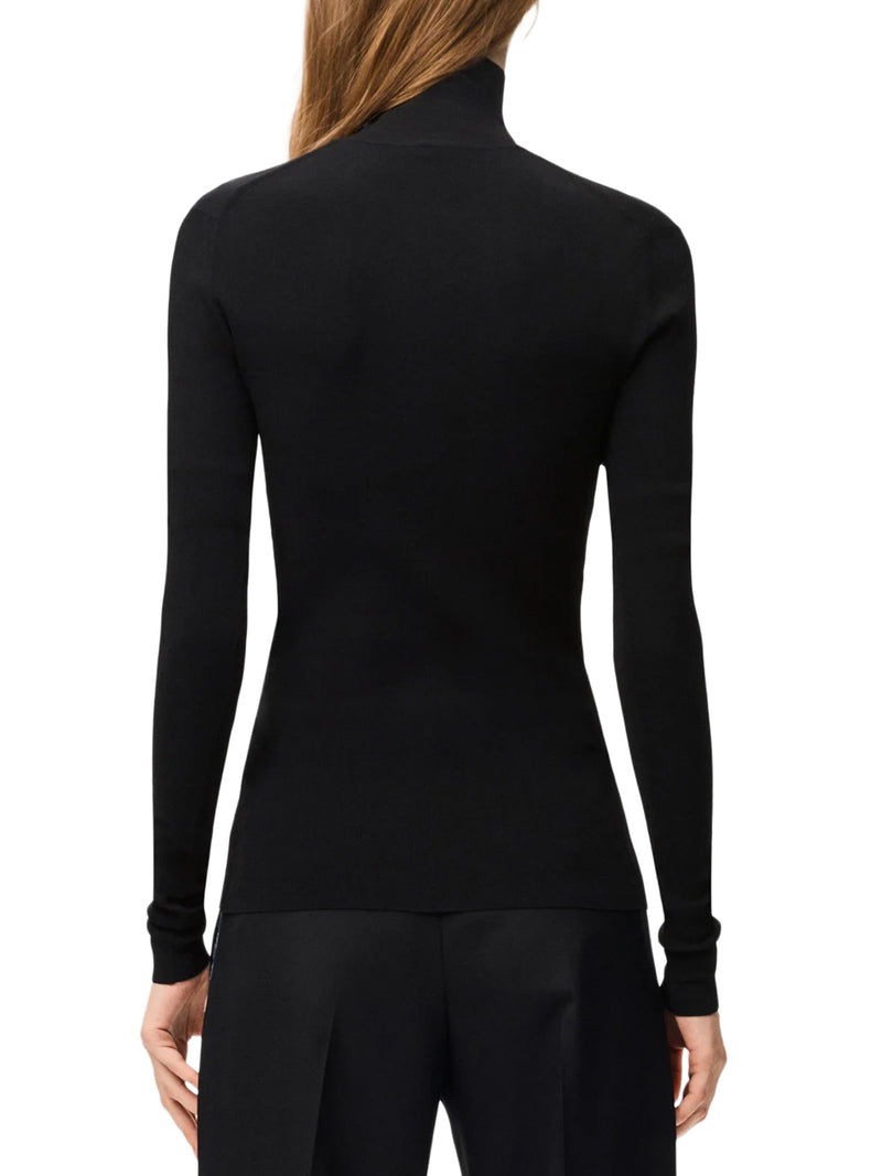 LIGHTWEIGHT RIBBED VISCOSE-BLEND TOP